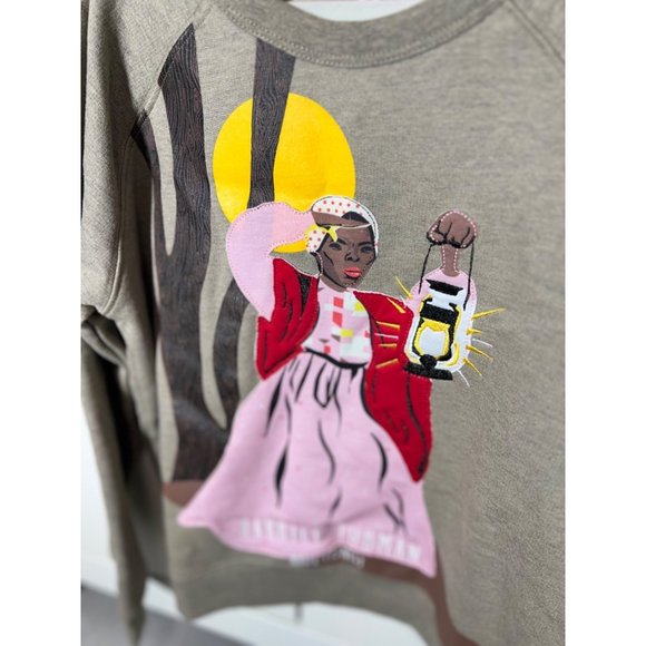 Piccolina 12 NWT Harriet Tubman Embroidered Trailblazer Sweatshirt RETIRED - Picture 3 of 5
